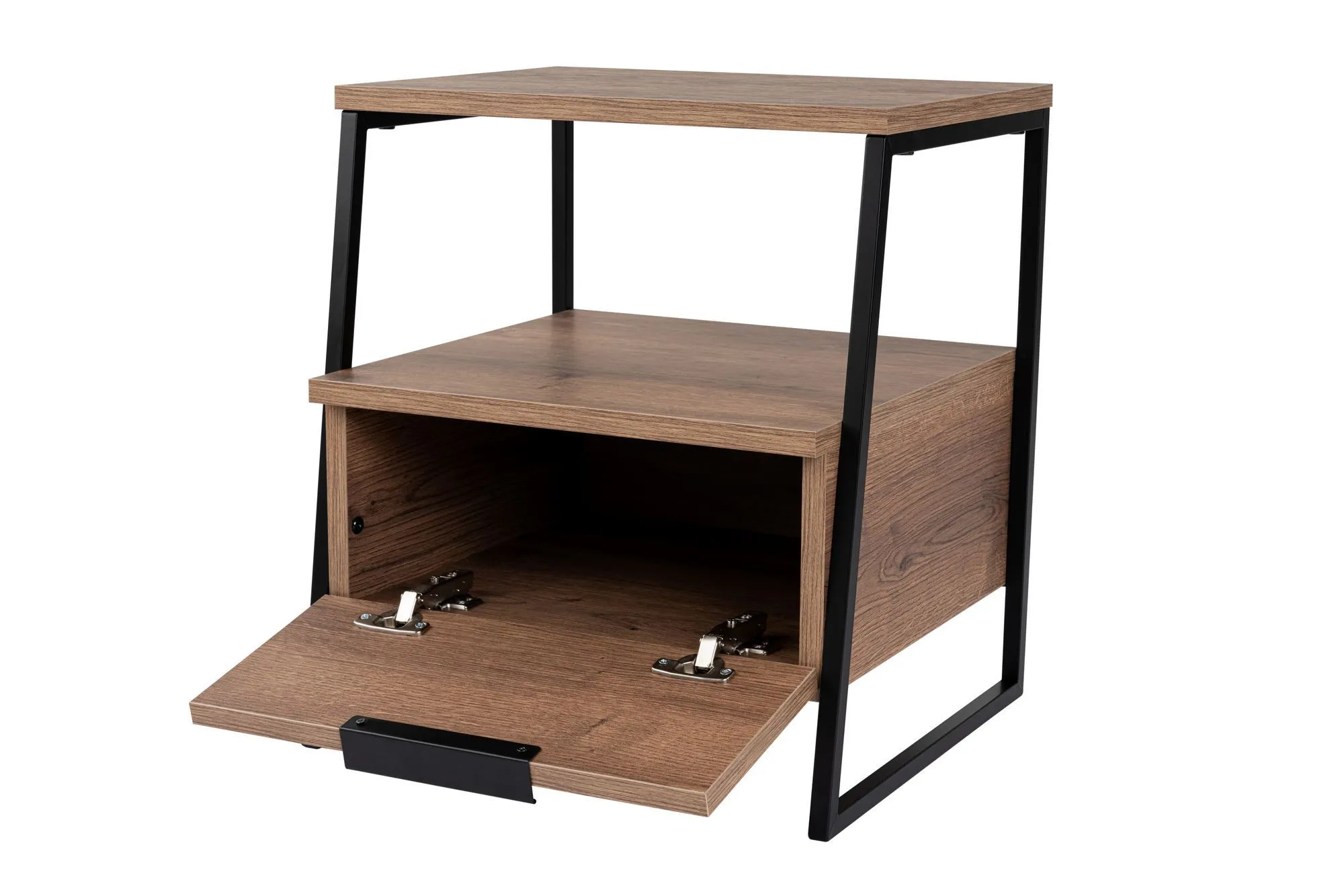 Szafka nocna 1-drzwiowa PAL 45 cm brązowy - ASI_855DTE3557