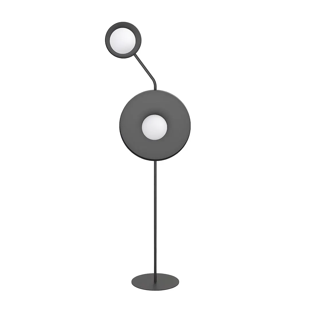 Lampa podłogowa KISS LP2 czarna — zdjęcie 5