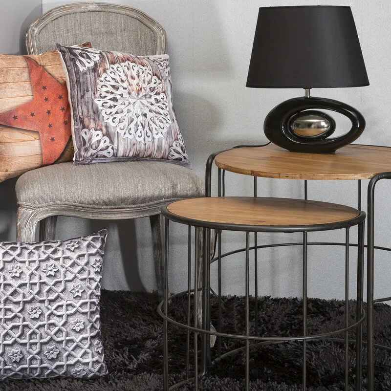 POSZEWKA STAR 11 40X40 CM BRĄZOWY - EU_73329