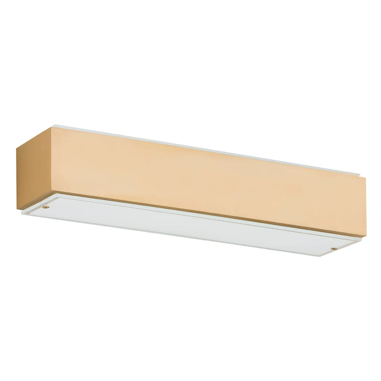 Kinkiet CARLSON drewniany złoty opal 30x9cm - 8278