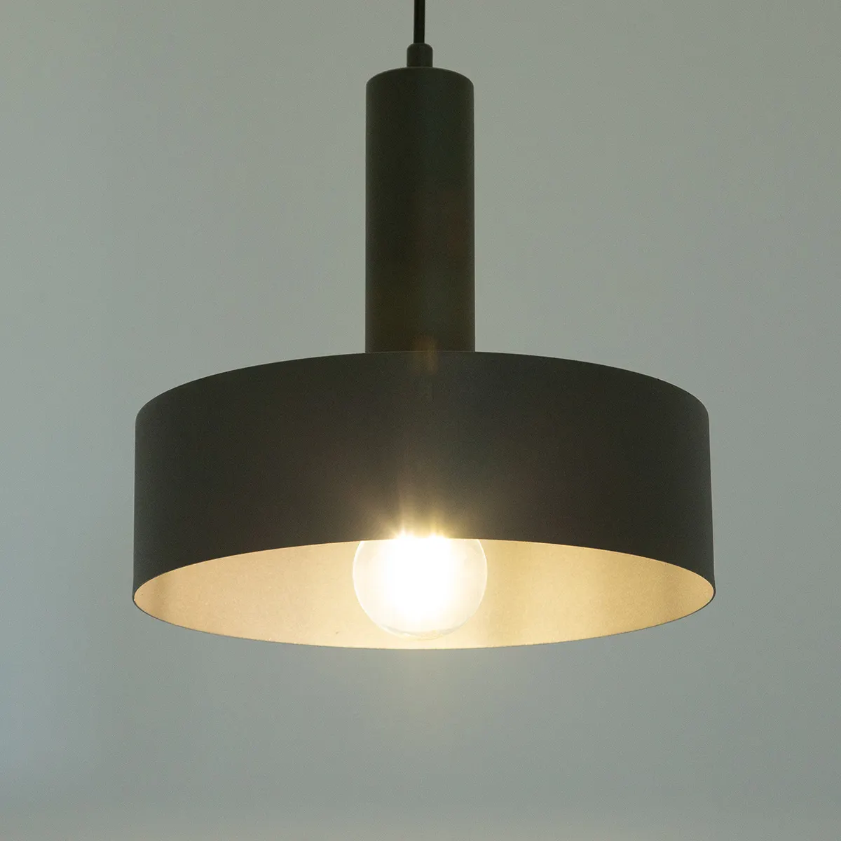Lampa wisząca VITRUM koło ciemna oliwka - SI_40970