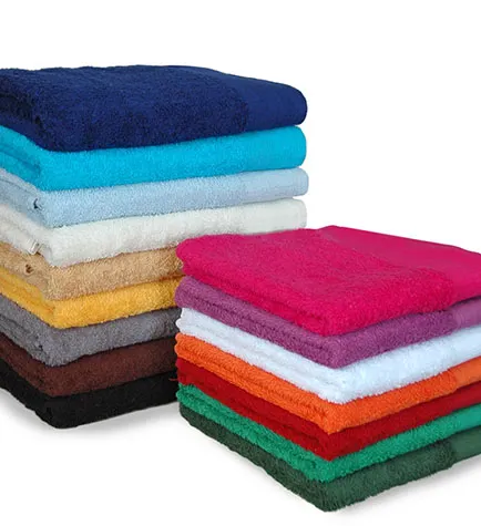 Ręcznik frotte z bordiurą AQUA 30X50 gramatura 500 niebieski - FARO_2110