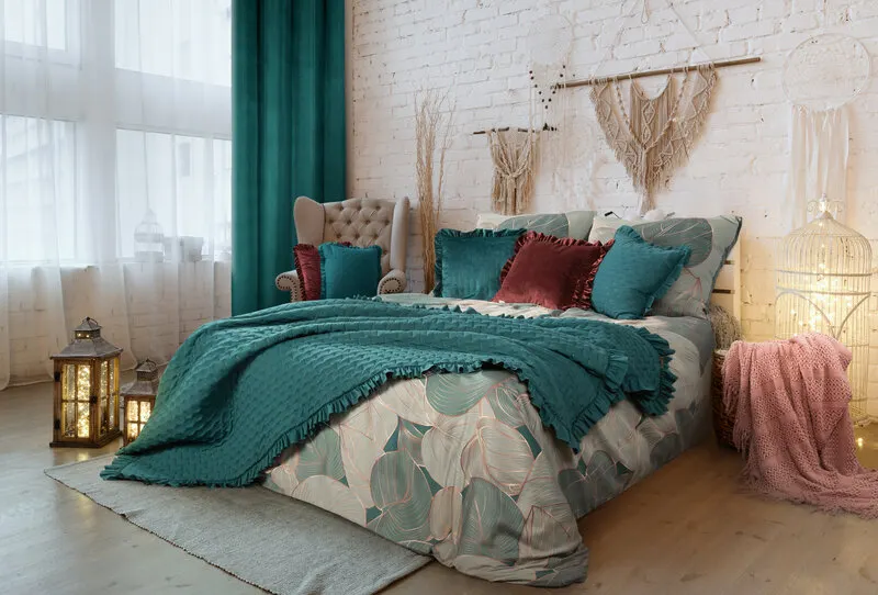 ZASŁONA MILO 140X250 CM ZIELONY - EU_367101