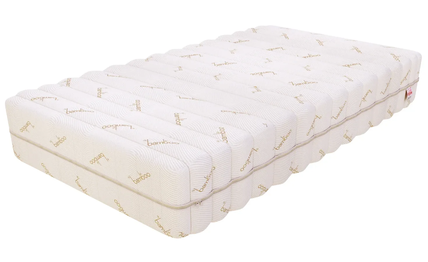 Materac multipocketowy GRADO podwójny kokos - 100x200x19 — zdjęcie 2