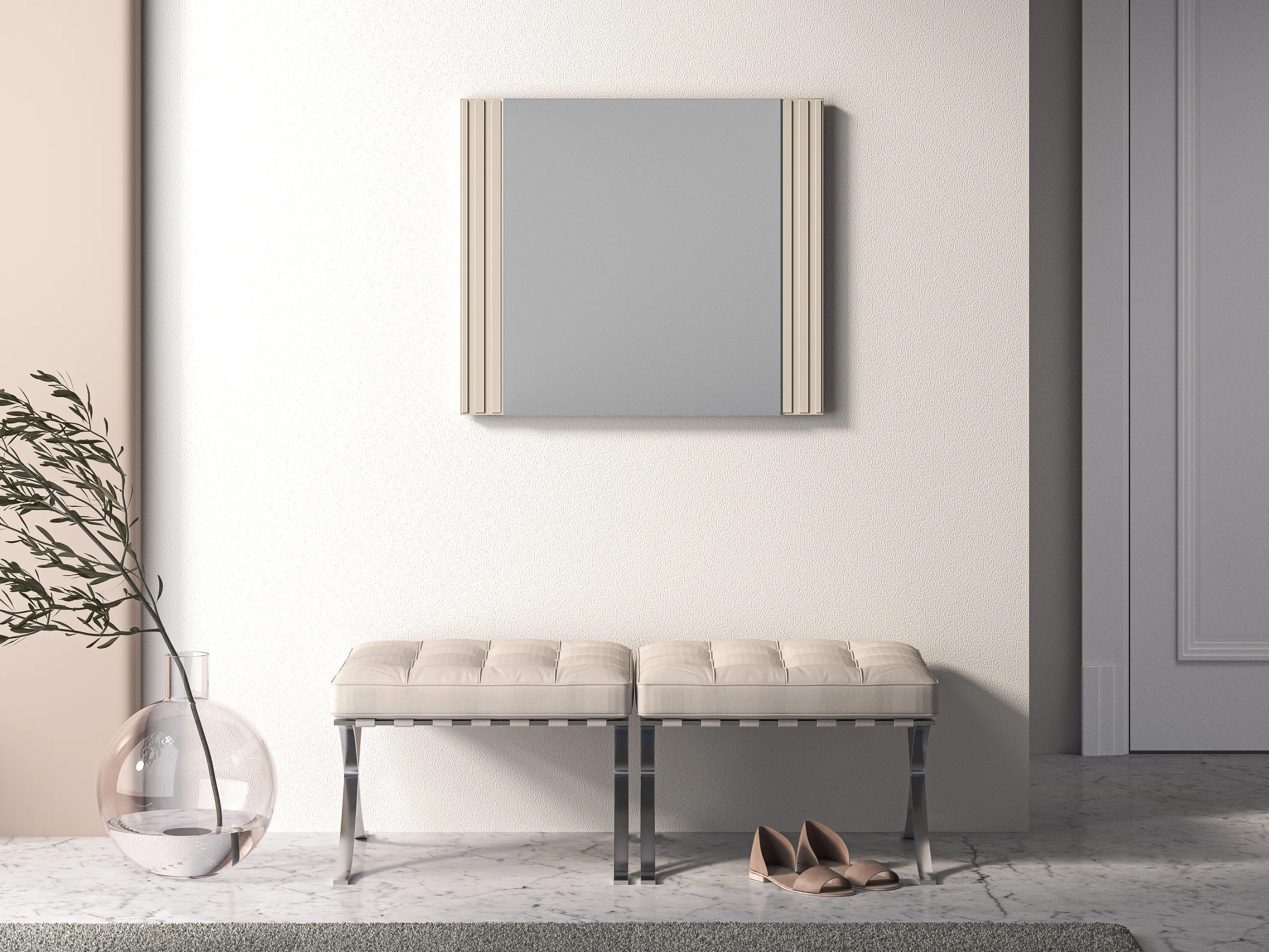 Lustro Sophie 11 65x56cm cashmere - 1SOPH11-001