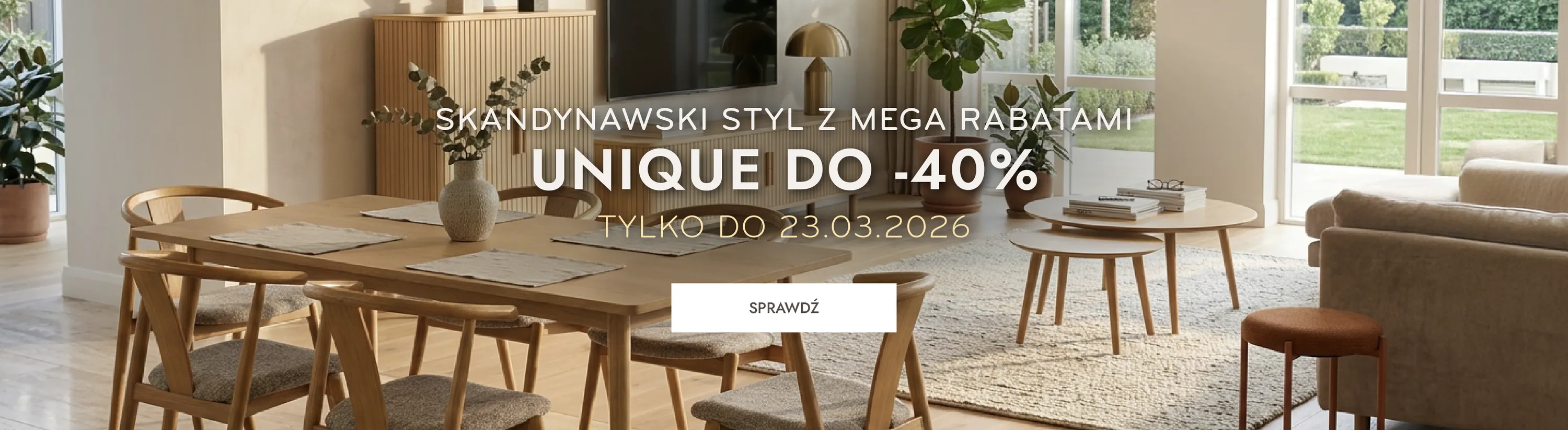 jadalnia, stół drewniany, krzesła drewniane, wyposażenie wnętrz, przytulny salon, stół drewniany, jadalnia, meble drewniane, naturalny kolor, dywan