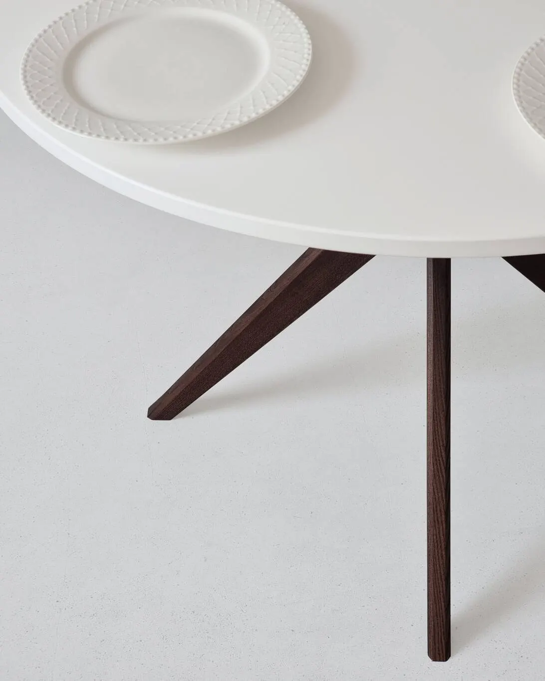 Stół okrągły JUBI BOLD 100cm brązowy orzech - NRGBTJ100_7_WAL