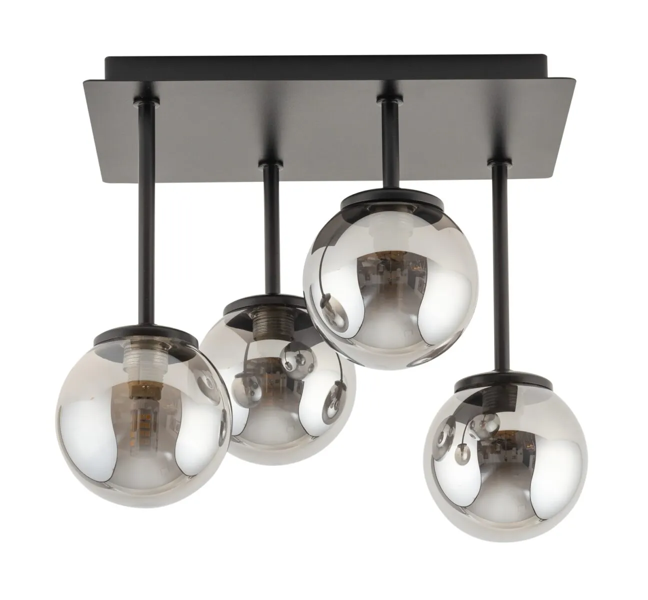 Lampa sufitowa TULIA 4 szara