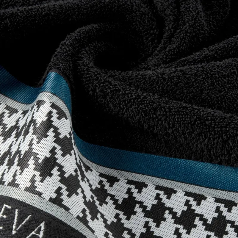 RĘCZNIK EVA8 70 X 140 CM CZARNY - EU_441970