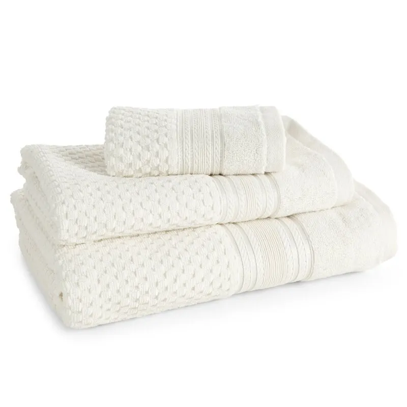 RĘCZNIK DAVOS (02) 50 X 90 CM KREMOWY RĘCZNIK DAVOS (02) 50 X 90 CM KREMOWY