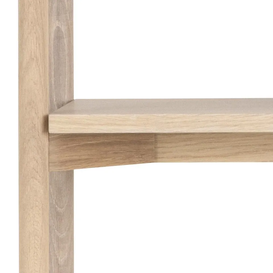Regał wysoki NORTH fornir dębowy bielony, olejowany 86x30x160 - 0000099905