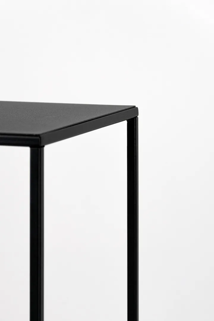 Kwietnik stojący metalowy EVRON S czarny - LD_TZ000087