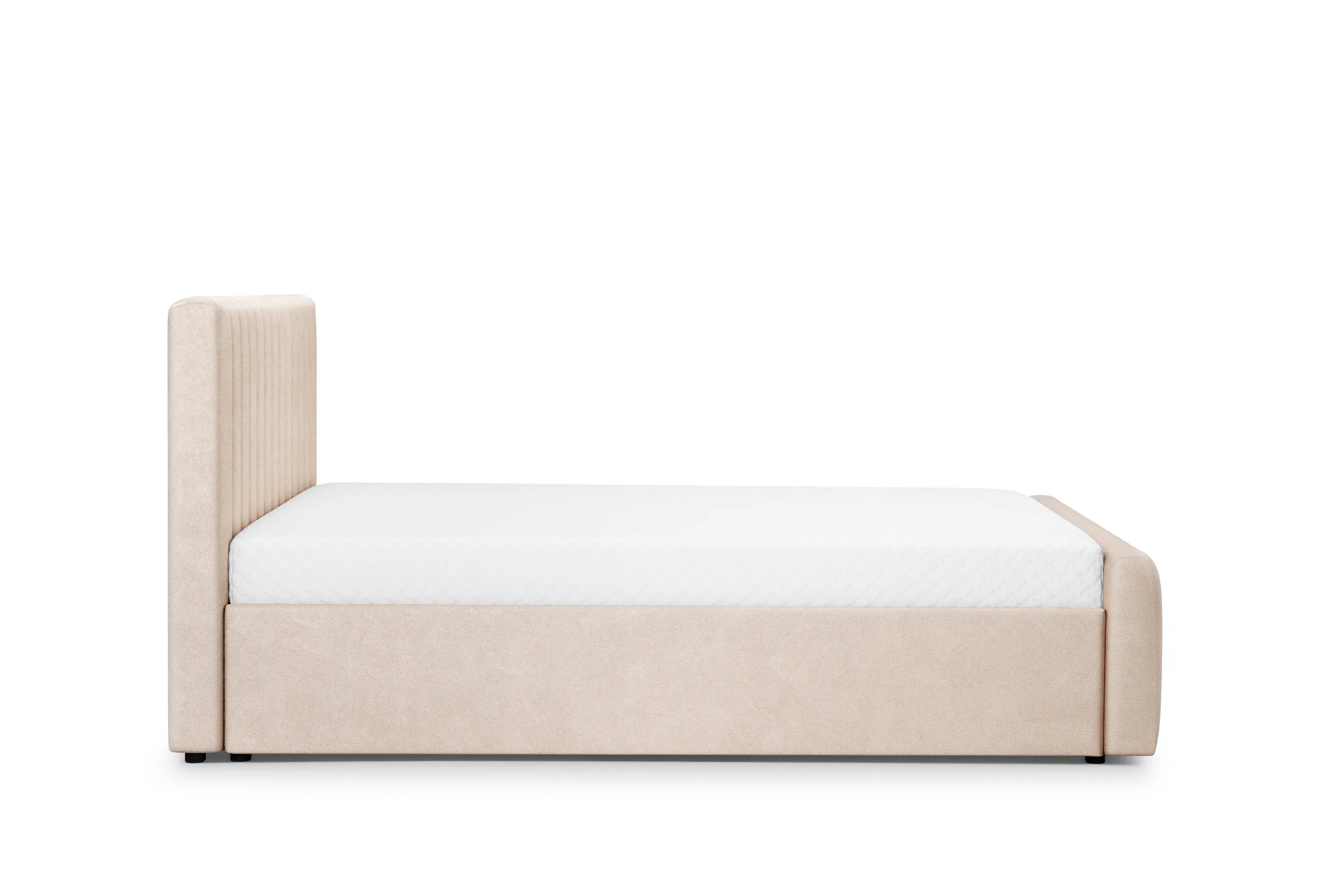 Łóżko Nicole z pojemnikiem / 120x200 / Salvador (SIC) 2 - beżowy - B_158718