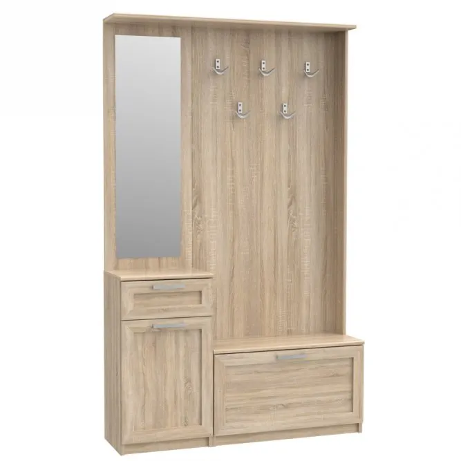 Przedpokój NIKO Dąb Sonoma NIKD04-D30F FORTE