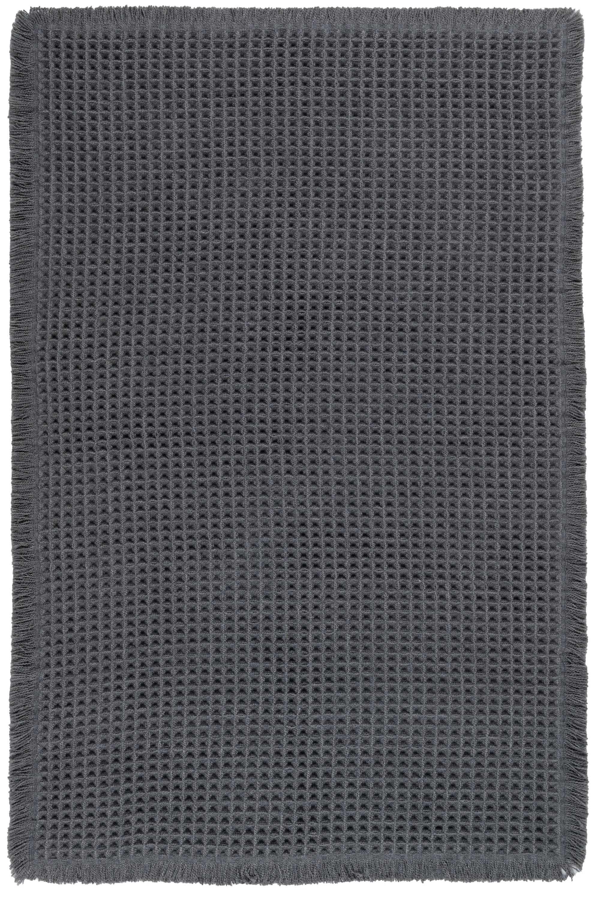 Dywan uniwersalny WAFFLE 45x75 cm ciemnoszary