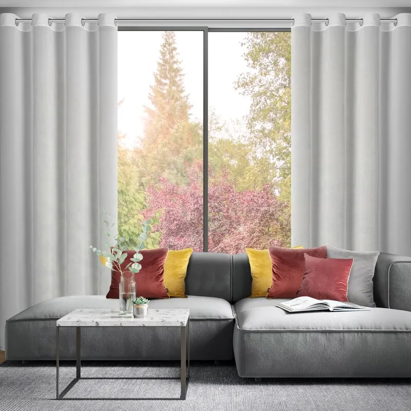 FIRANA GOTOWA ARIADNA 2 140 X 250 CM BIAŁY - EU_452860