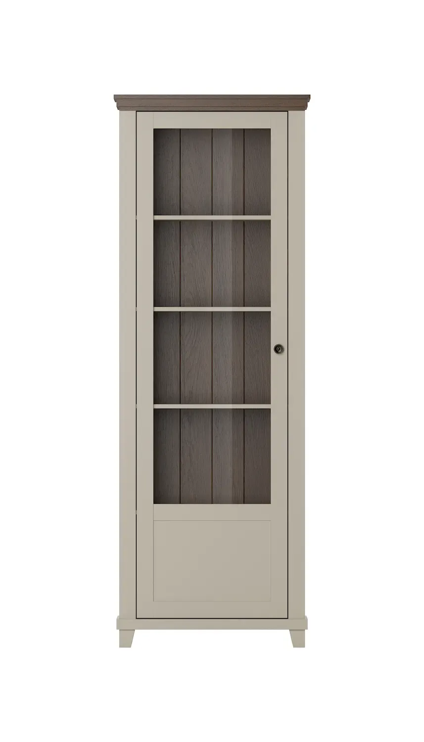 Witryna 1-drzwiowa EVORA WM lewa beż jasny dąb dunin - 24D1JU05