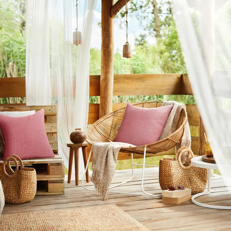 POSZEWKA GARDEN3 45 X 45 CM RÓŻOWY - EU_452091