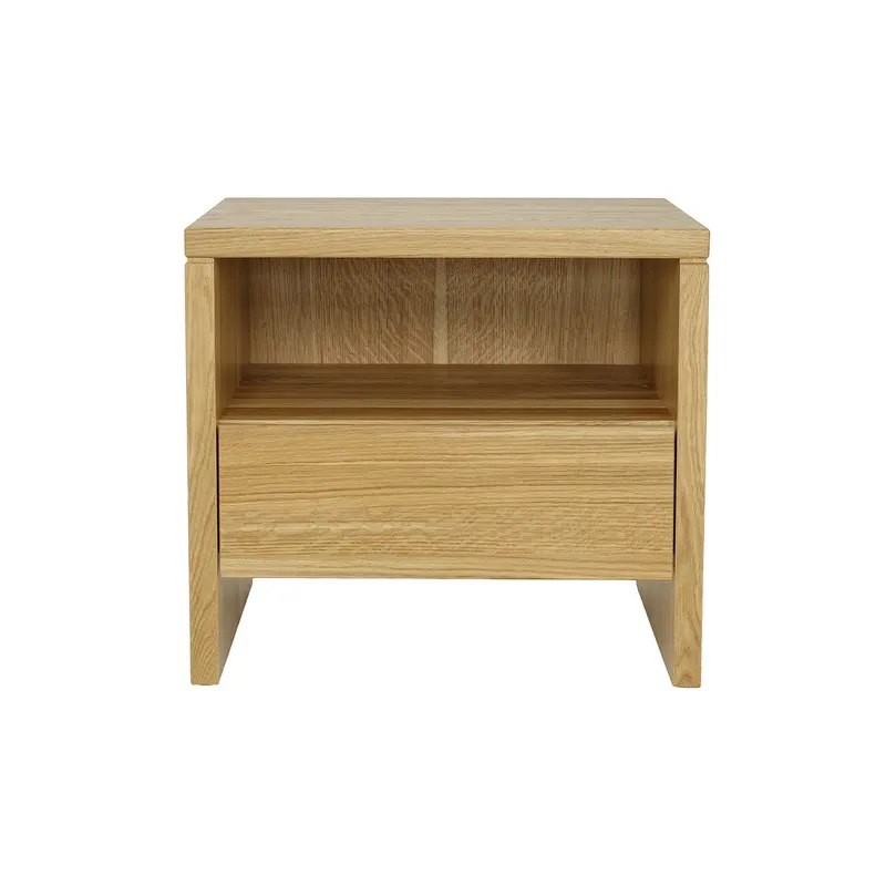 Szafka nocna dębowa SN212 Miodowy DREWMAX - 34124