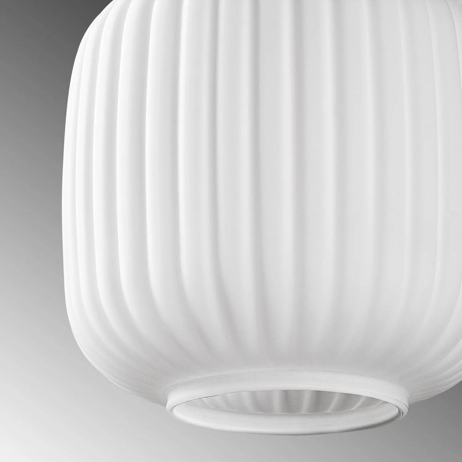 Żyrandol ASKER ryflowany klosz złoty biały - ASI_521SHN3584