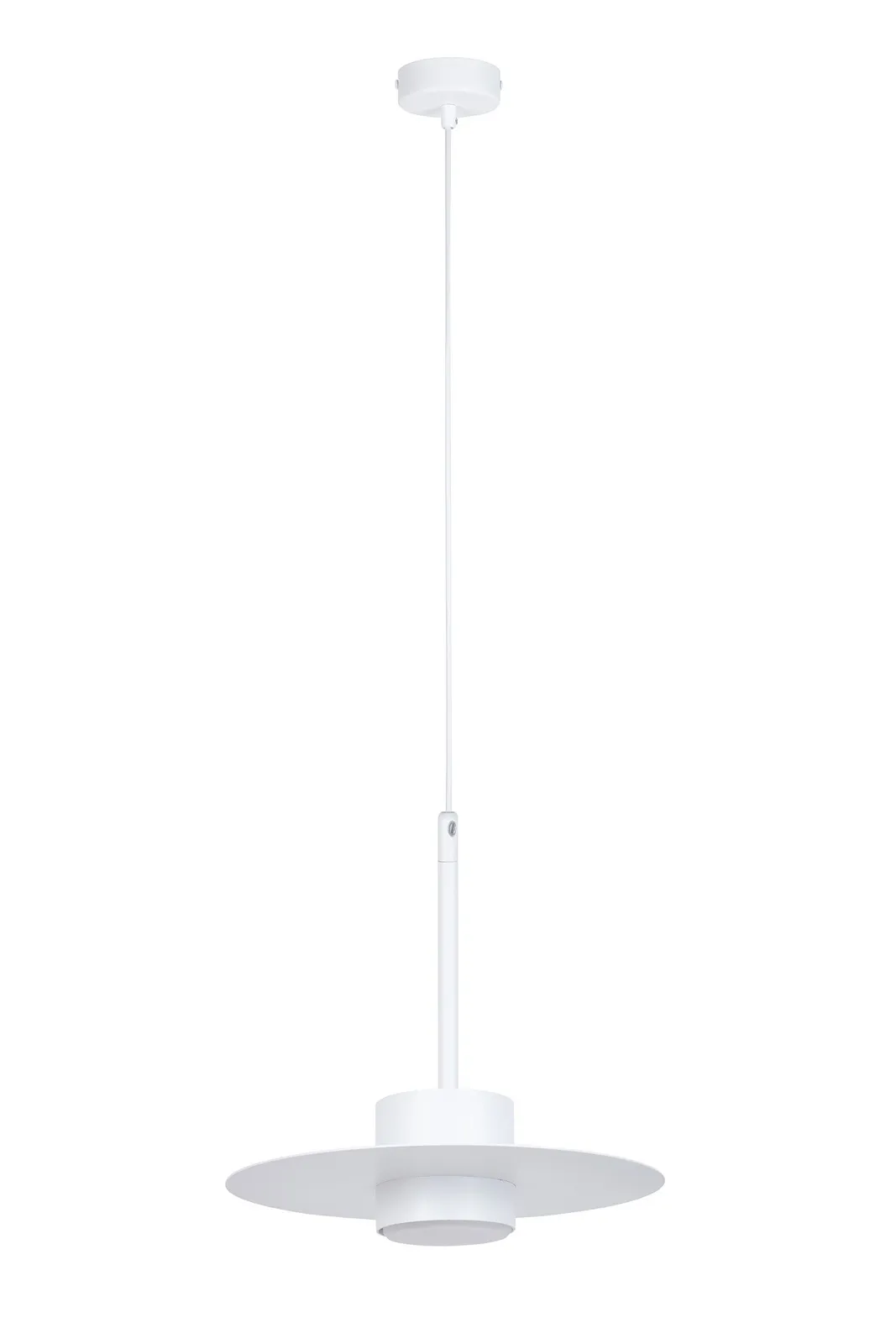 Lampa wisząca stalowa CHARLIE M biała