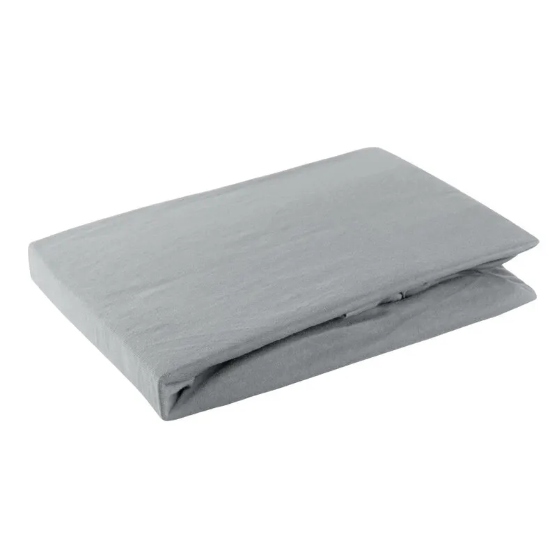 PRZEŚCIERADŁO Z GUMKĄ JERSEY D91 120X200 CM, WYS.25 CM STALOWY PRZEŚCIERADŁO Z GUMKĄ JERSEY D91 120X200 CM, WYS.25 CM STALOWY