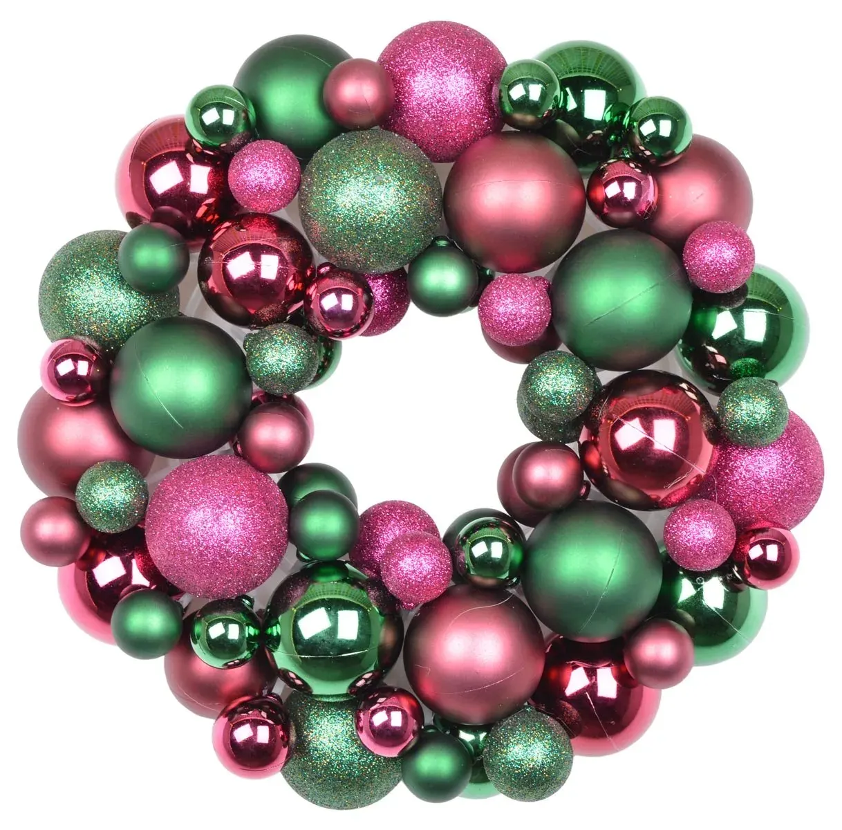 WIENIEC Z BOMBEK 3036 zielono-różowy