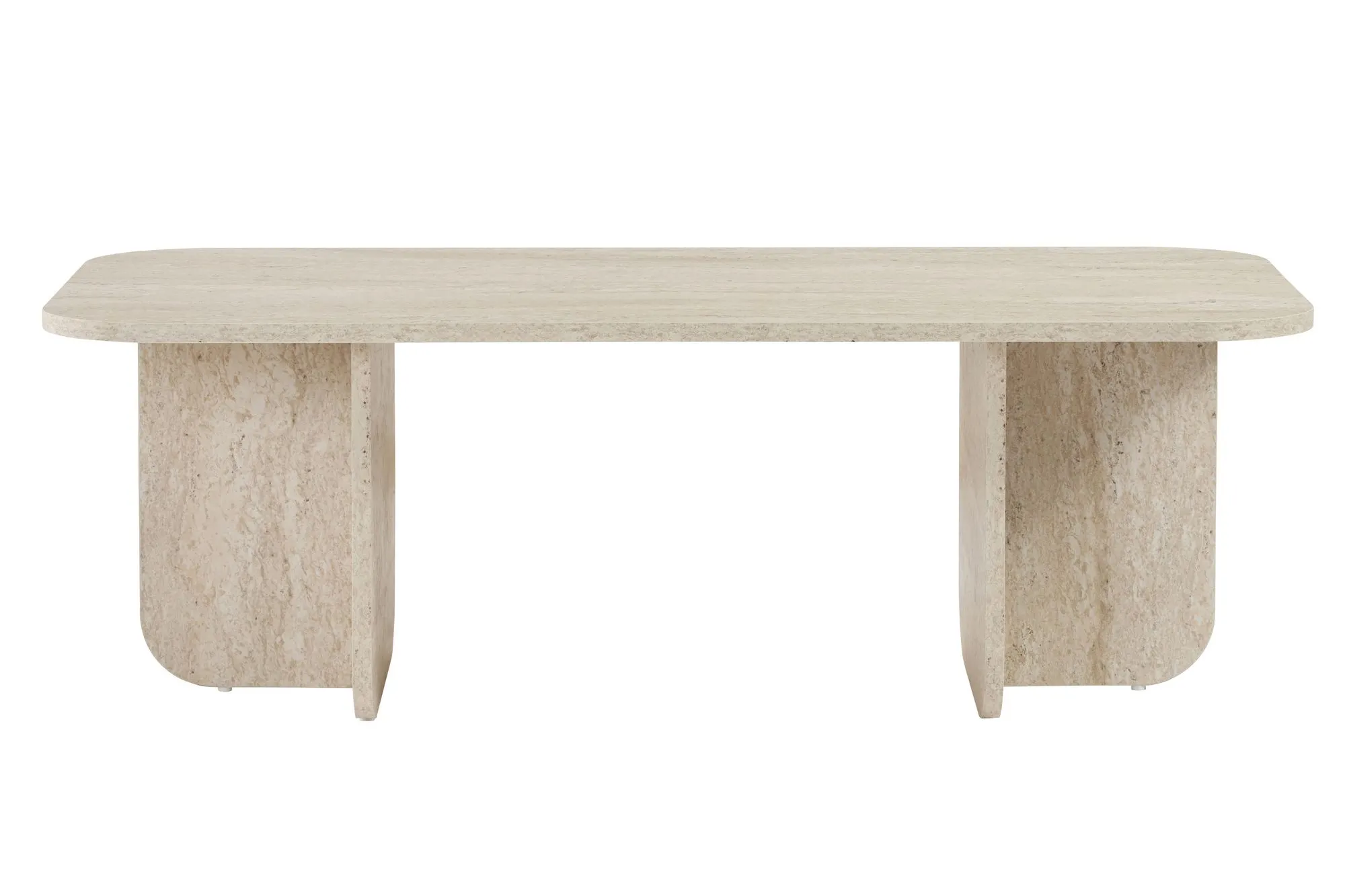 Stolik kawowy AKIRA 60x120 trawertynowy - ASI_838NRD1118