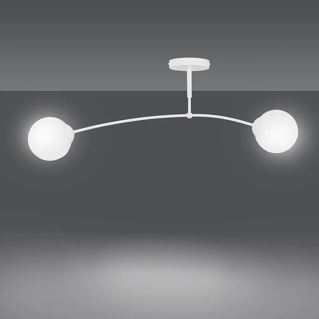 Lampa sufitowa PREGOS 2 biały