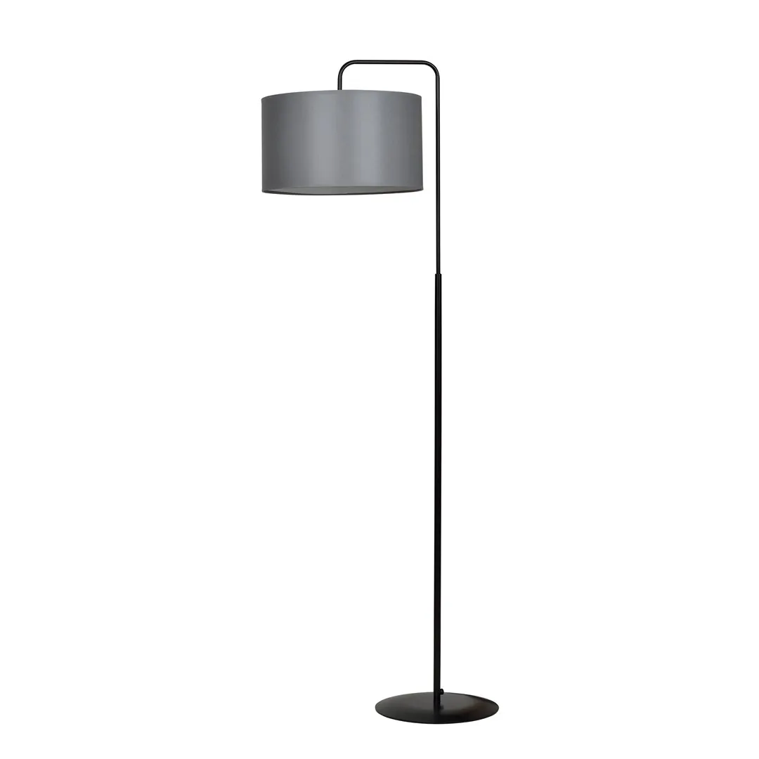Lampa stojąca TRAPO czarny szary