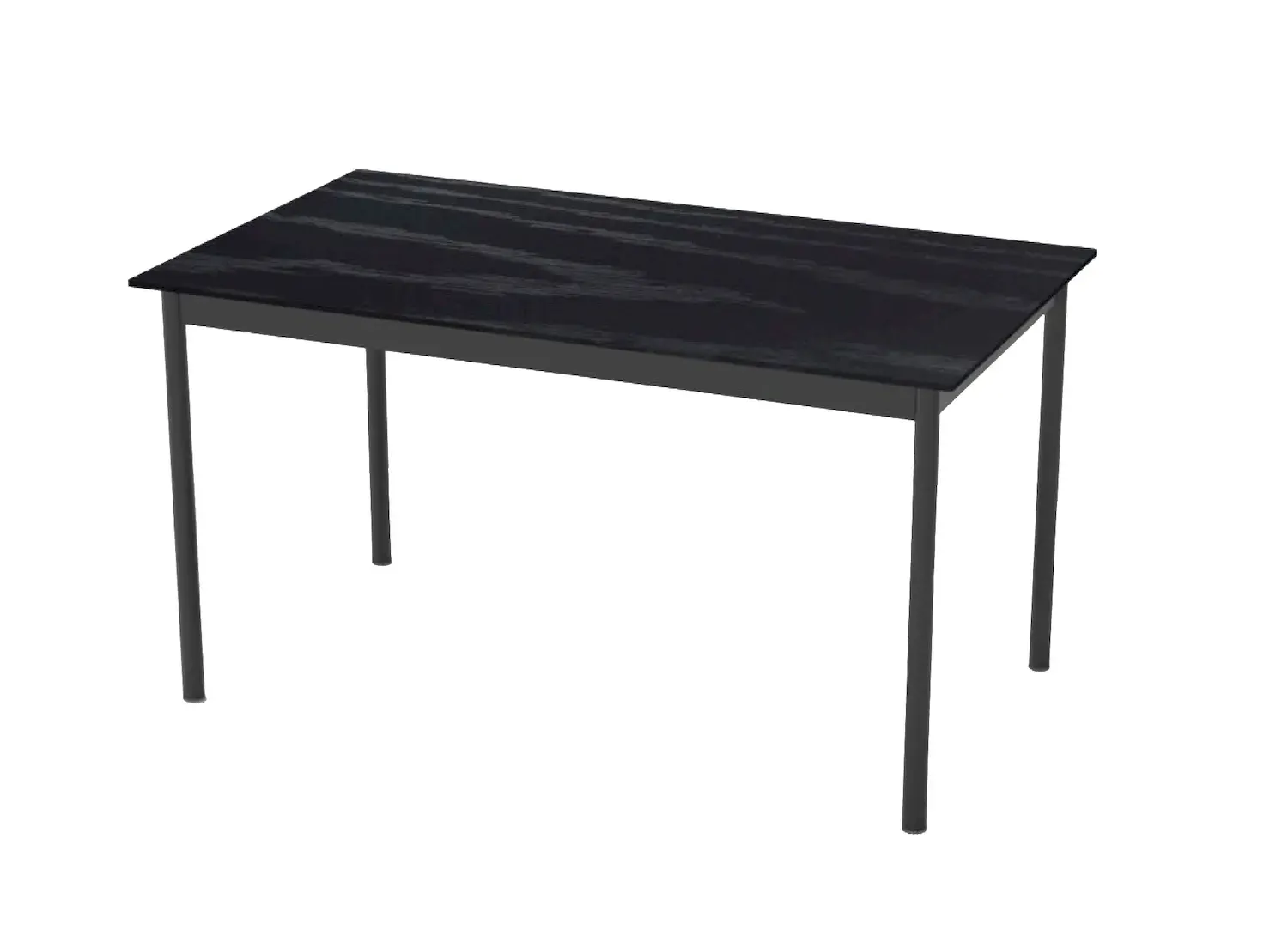 Stół PENSACOLA 85x140 cm - czarny Stół PENSACOLA 85x140 cm - czarny