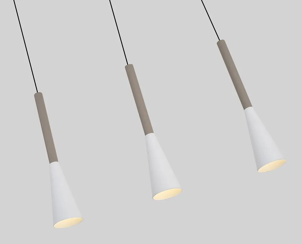 Lampa wisząca prosta TROMPTO 5 LED kaszmirowa — zdjęcie 5