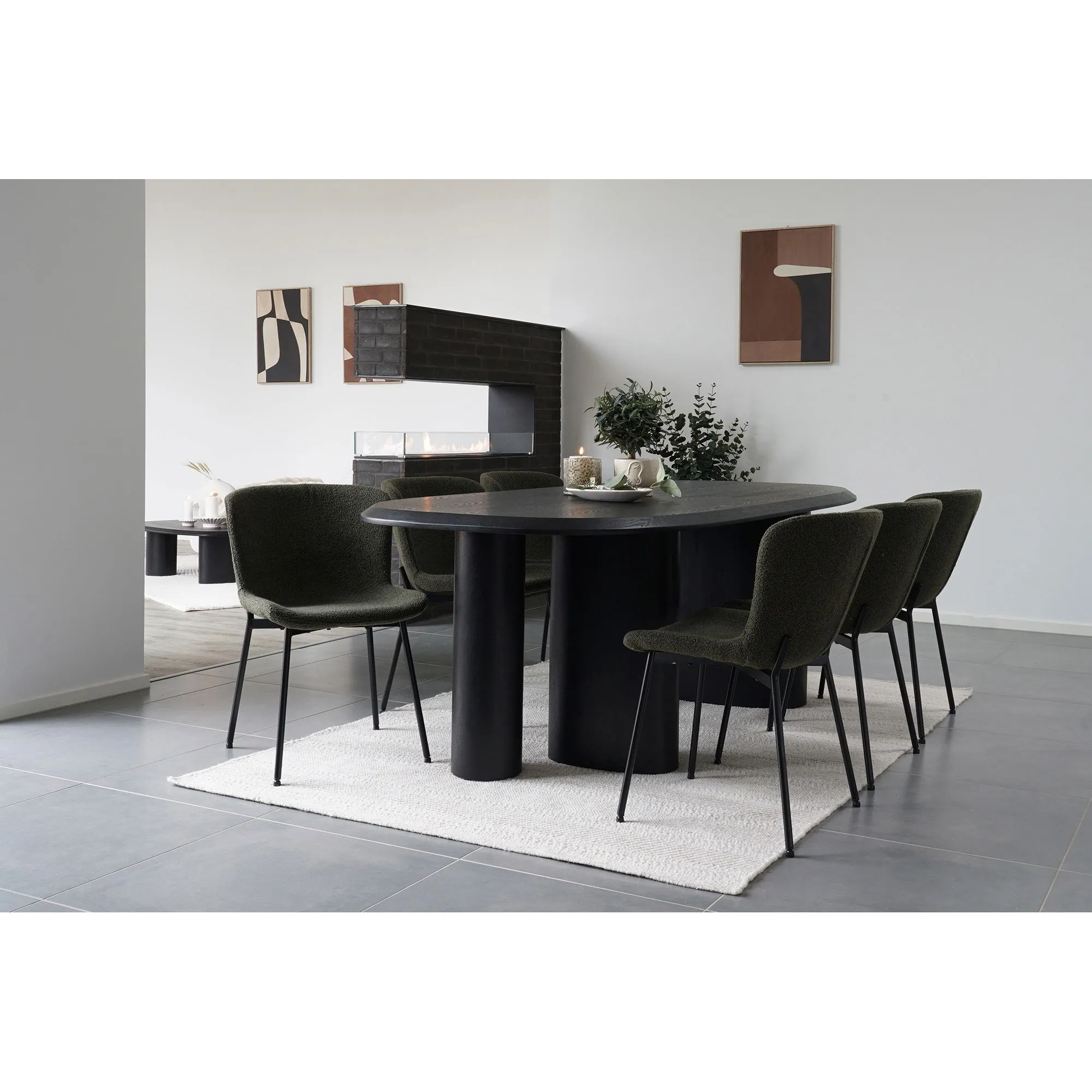 Świecznik ze szkła CANDLE fi12x12 cm brązowy - 4561188