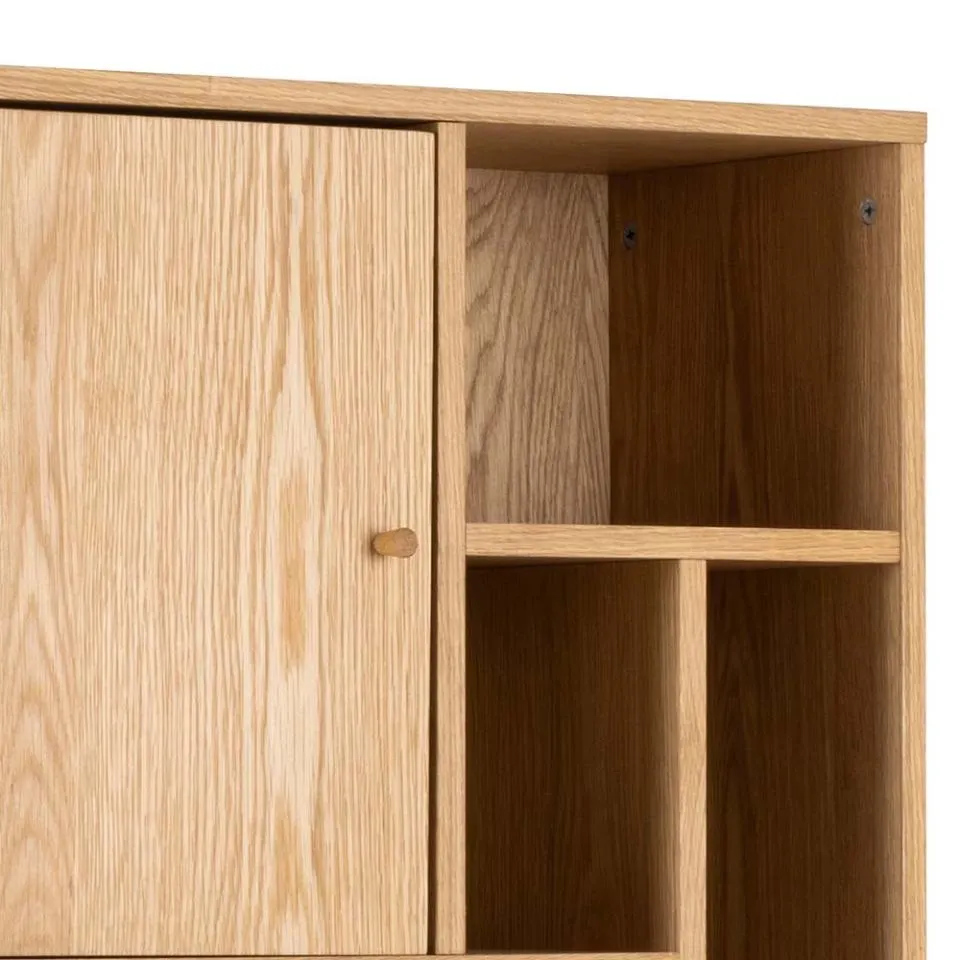 Regał otwarty RANGOON 61x180x30 Naturalny — zdjęcie 5
