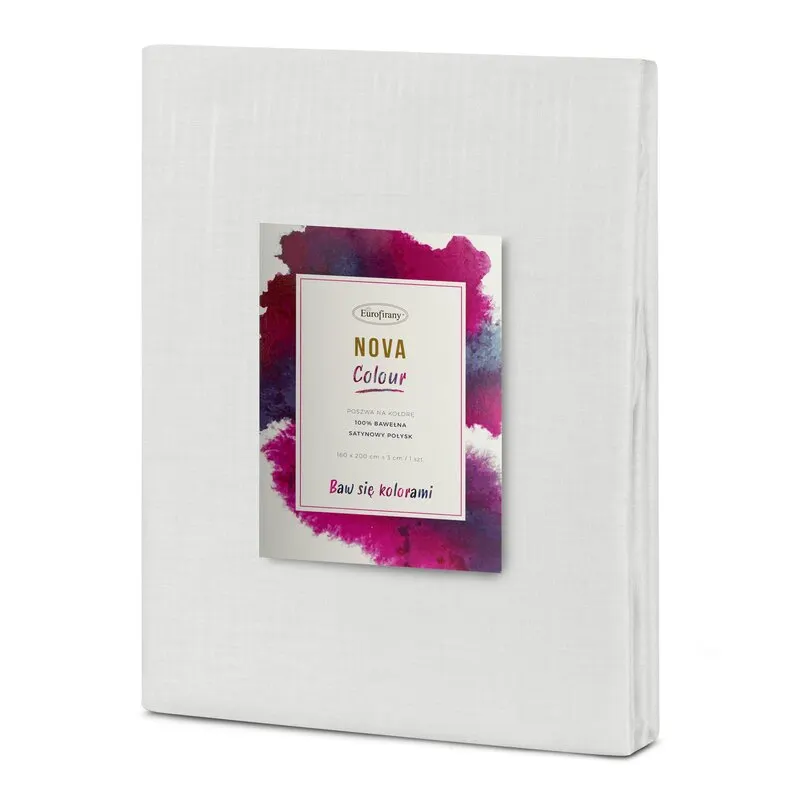 POSZEWKA NOVA COLOUR 140X200 CM JASNOSZARY - EU_372639