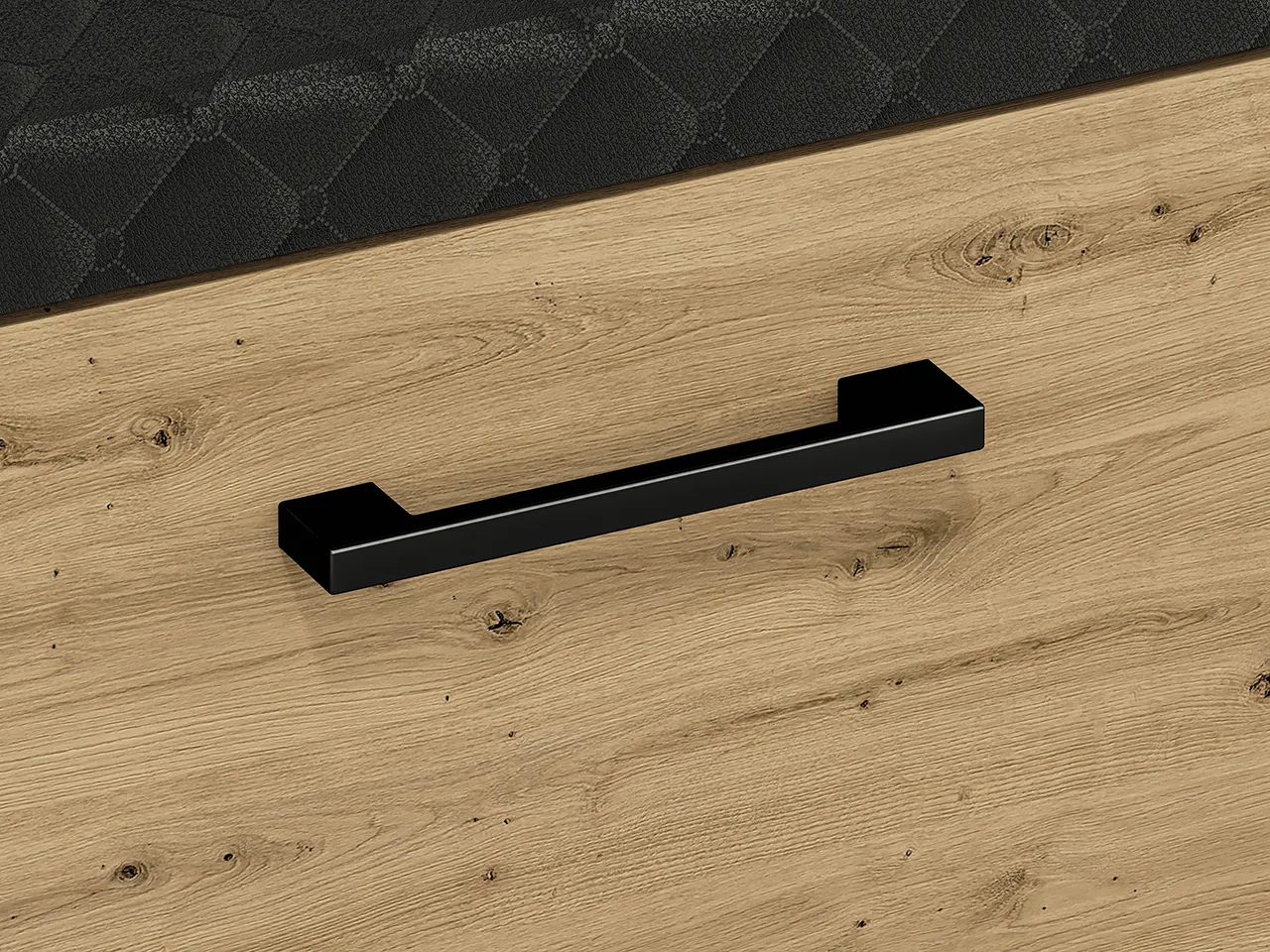 Szafka na buty z siedziskiem i schowkiem NEVIO 04 dąb artisan - 1NEVI04-001