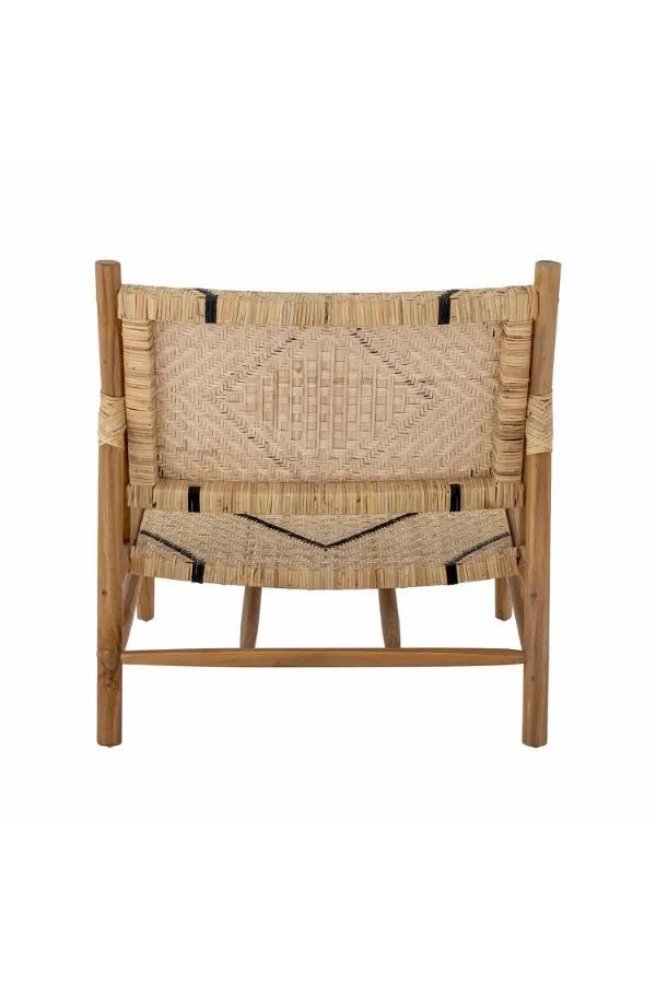 image drewniane, fotel, pleciony, rattan, designowy