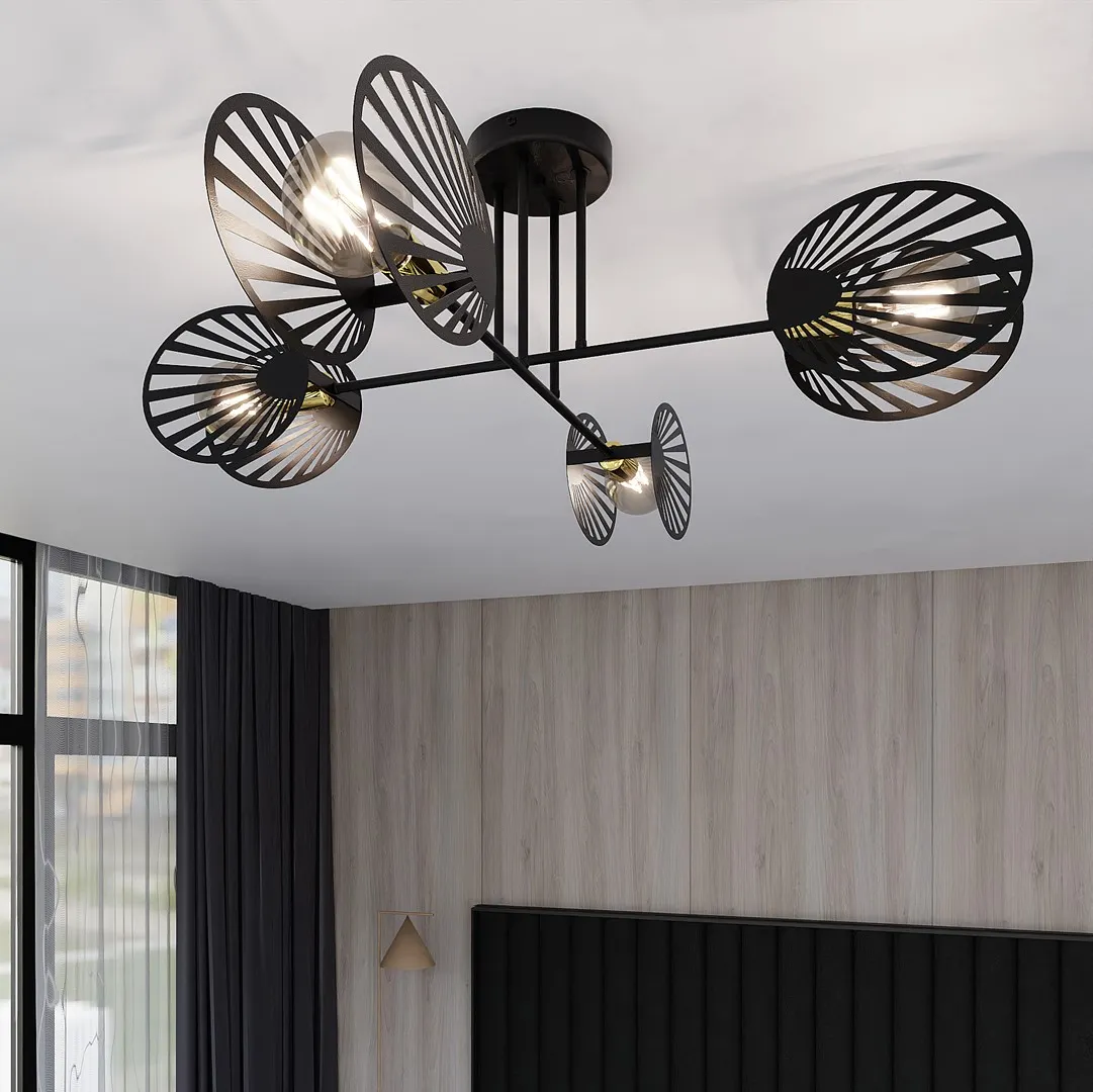 Lampa sufitowa TALIA Czarny 1181/4 - 1181/4