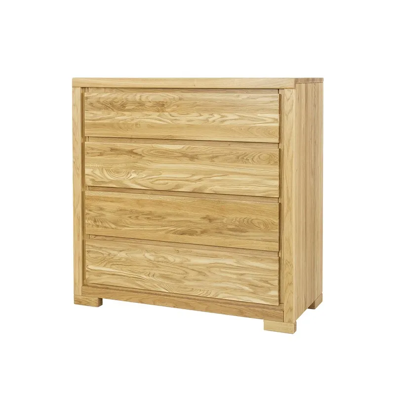 Komoda dębowa KD353 Naturalny DREWMAX — zdjęcie 4