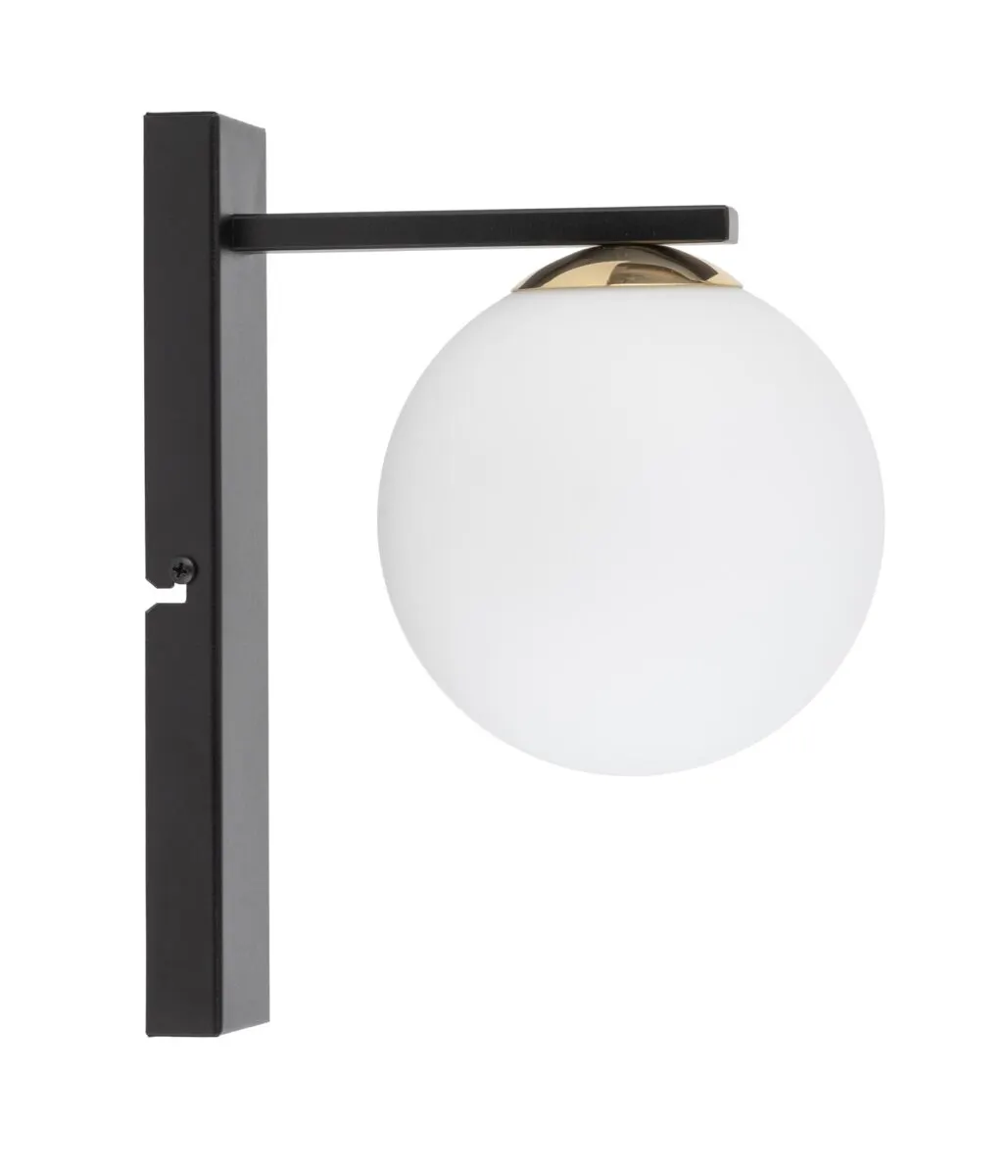 Kinkiet SILIA czarno-biały