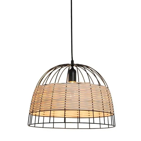 BOHO LAMPA WISZĄCA NATURAL&CZARNY/NATURAL&czarny 2 - 003064-024405