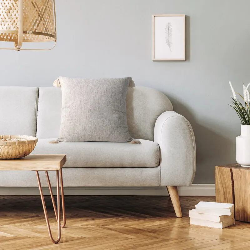 POSZEWKA LEVI 45 X 45 CM KREMOWY - EU_410928