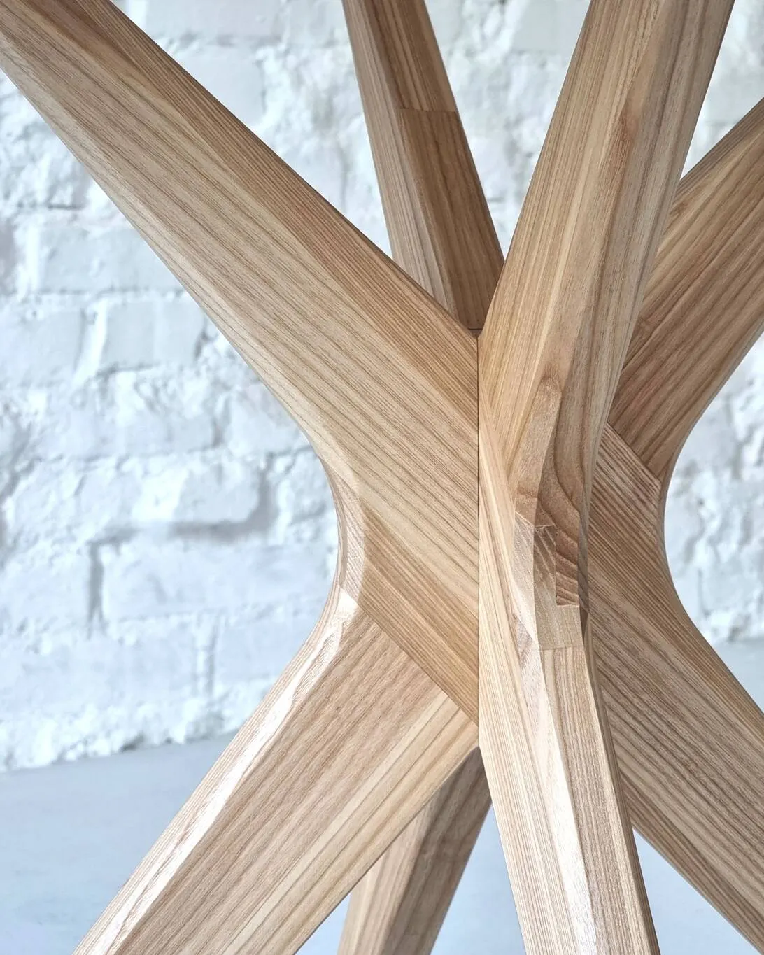 Stół okrągły JUBI BOLD 100cm beżowy naturalny - NRGBTJ100_4