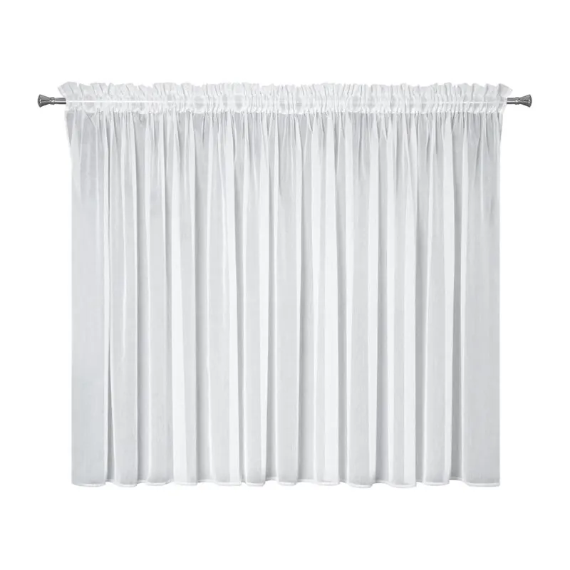 FIRANA GOTOWA ADEN NA TAŚMIE 400X145 CM BIAŁY - EU_367887