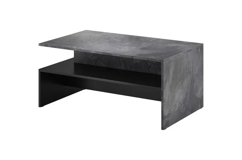 Stolik kawowy BAROS 60x100 schiefer czarny