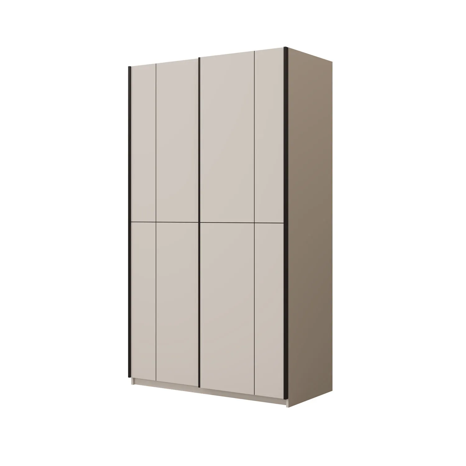 Szafa 2-drzwiowa CUBE drzwi przesuwne 120x210 kaszmirowa