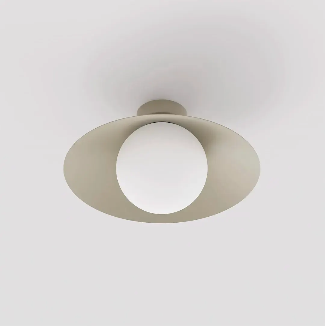 Lampa sufitowa plafon MONO 1S mokka opal