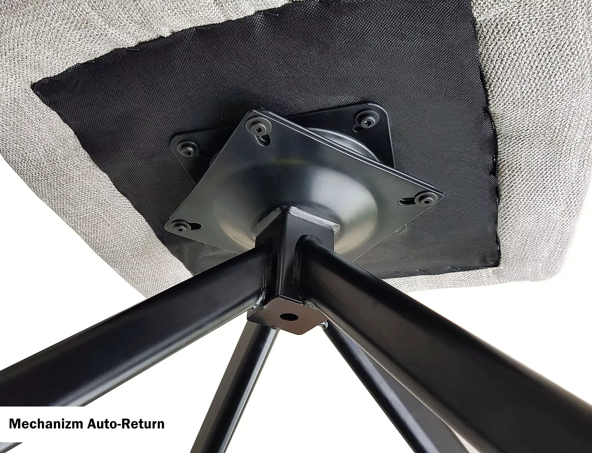 Krzesło obrotowe NOTTI BREGO 77 oliwkowy czarny stelaż - NOTTIBRCOL