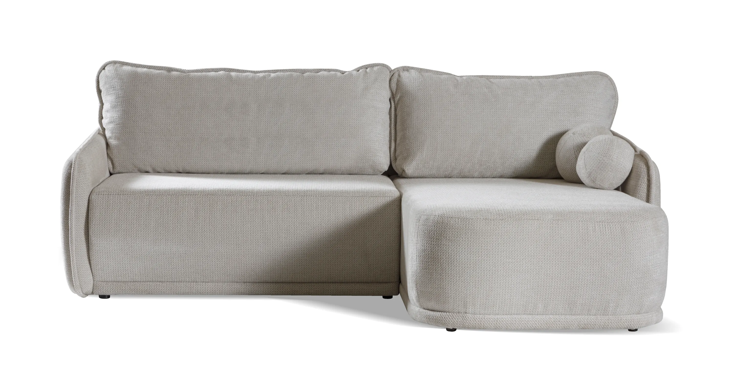 Narożnik rozkładany z pojemnikiem CLOUD ARTICO NATA 240 cm L/P szary - CLOUD_ARTICO_NATA