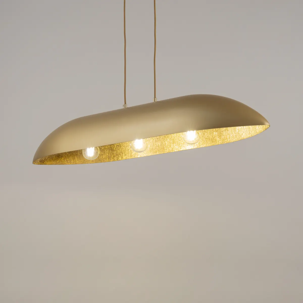 Lampa wisząca GONDOLA L złota - SI_40640